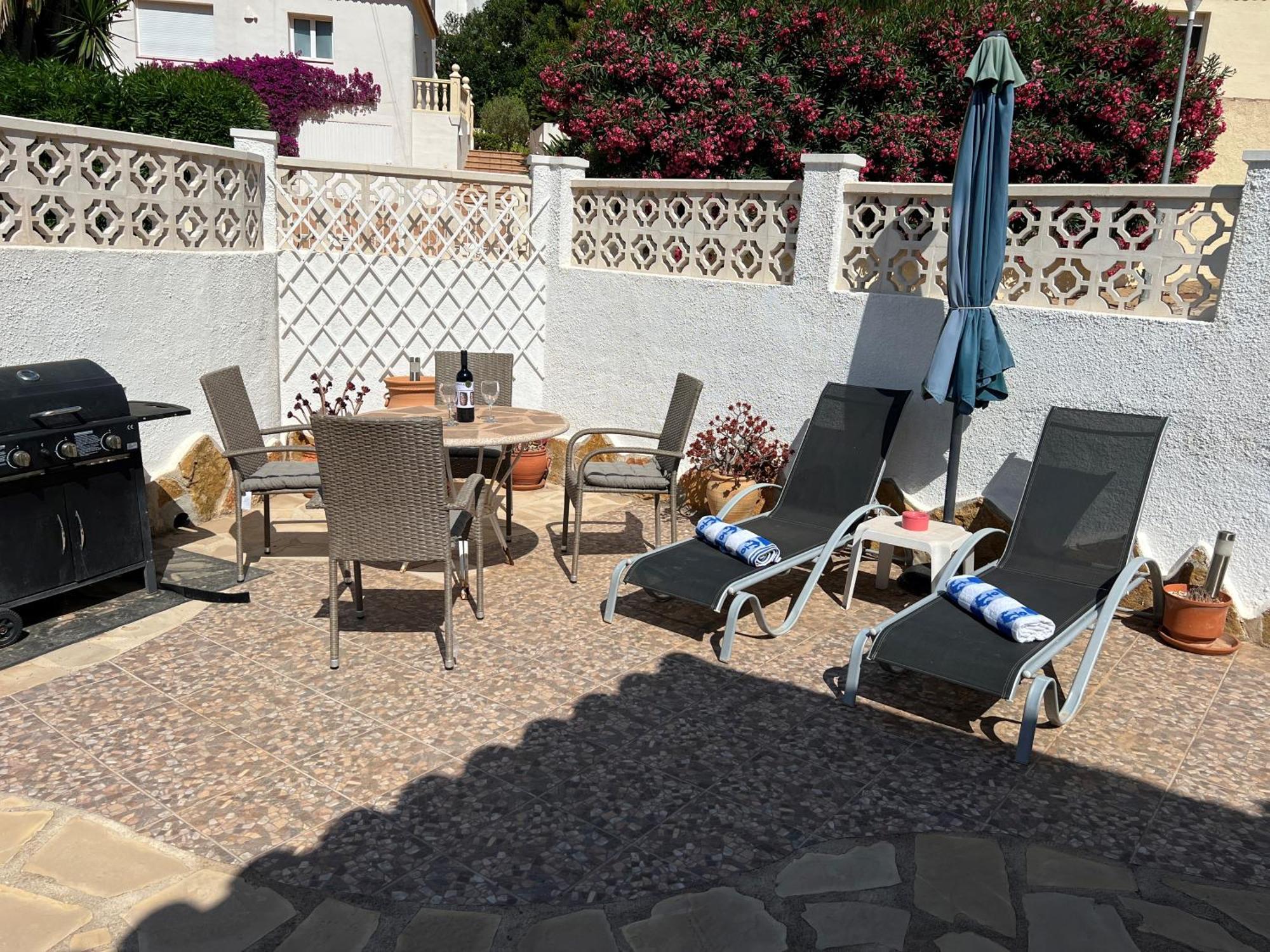 Luces Del Mar Beautiful Bungalow With Seaview Near To Moraira Benitachell Exteriör bild